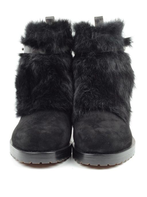 04-899E-2Y1 8J26M Ботинки зимние женские (натуральная замша, натуральный мех) - Фабричный китай фото 6