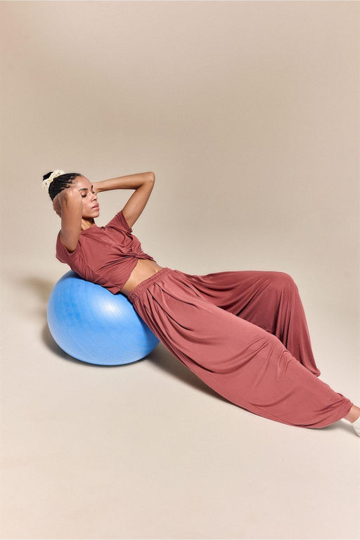 Wide Leg Modal Pantolon - Defacto фото 2