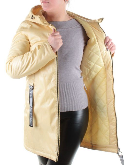 19158 YELLOW Куртка демисезонная женская Aikesdfrs - Fashion фото 7