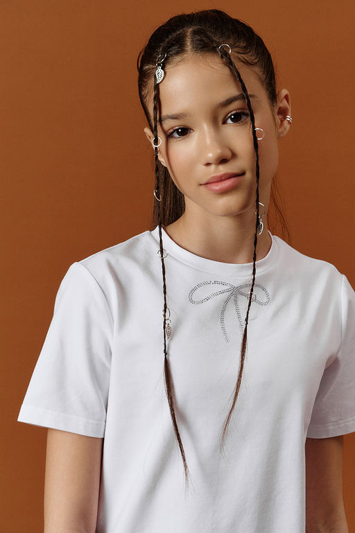 GFT7201 Футболка для девочек - Pelican фото 4