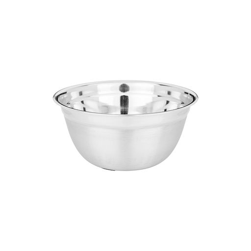 МИСКА AGNESS ГЛУБОКАЯ, НЕРЖ СТАЛЬ, ПРОТИВОСКОЛЬЗЯЩЕЕ ДНО, 18 СМ 1 Л  фото 2