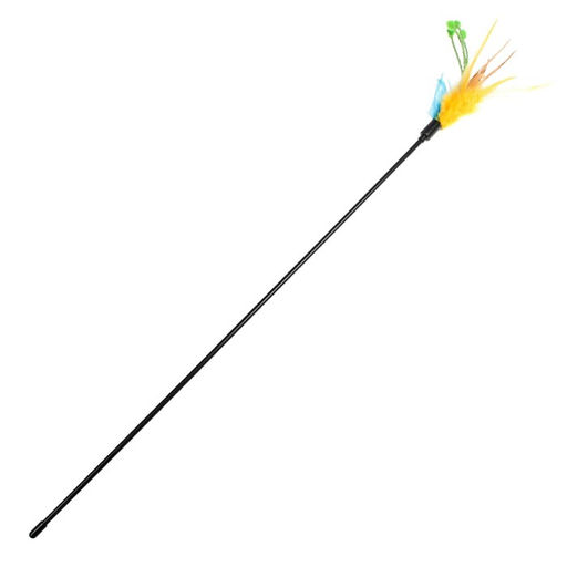 Дразнилка с перьями и усиками, 50 см, микс цветов - Пижон фото 3