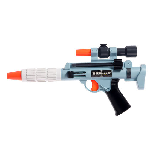 Пистолет Космическая пушка, стреляет мягкими пулями, с мишенями - Simaland фото 2