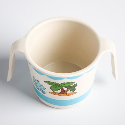 Кружка детская из бамбука с ручками, 170 мл., цвет и рисунок МИКС - Simaland фото 5