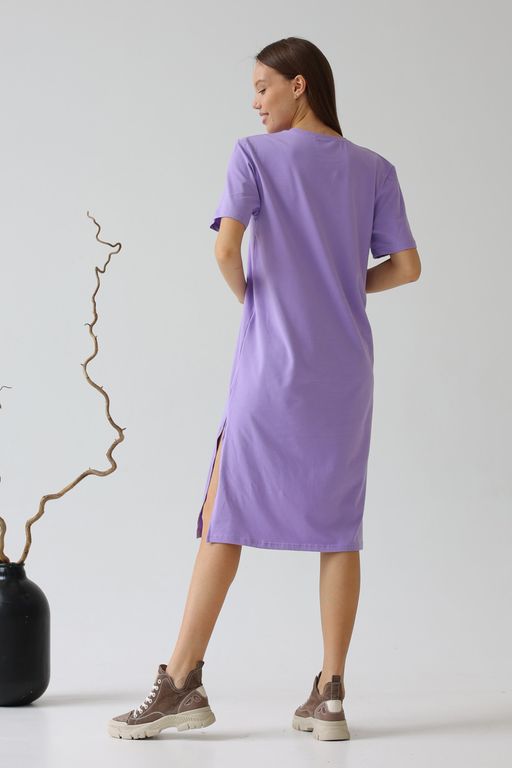 Платье женское 231L14 сиреневый - Solo mio фото 6