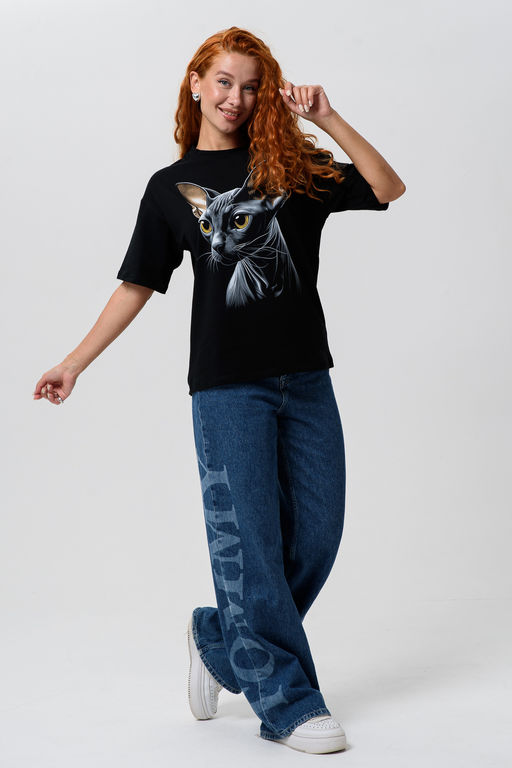 8506/1 Футболка женская оверсайз - Натали фото 109