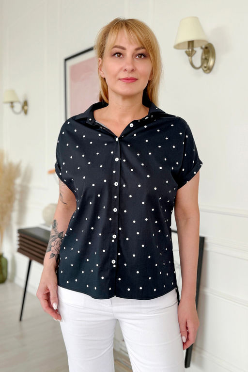 Блуза Rumoda 2219 темно-синий