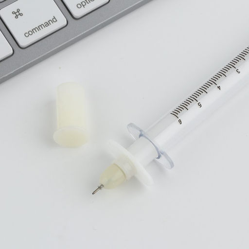 Ручка- шприц Укол от всех проблем, на подложке - Artfox фото 6