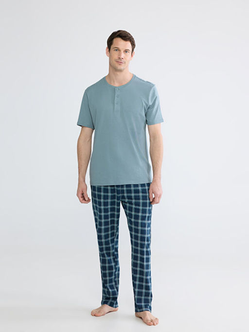 Standart Kal?p Erkek Pijama Tak?m?