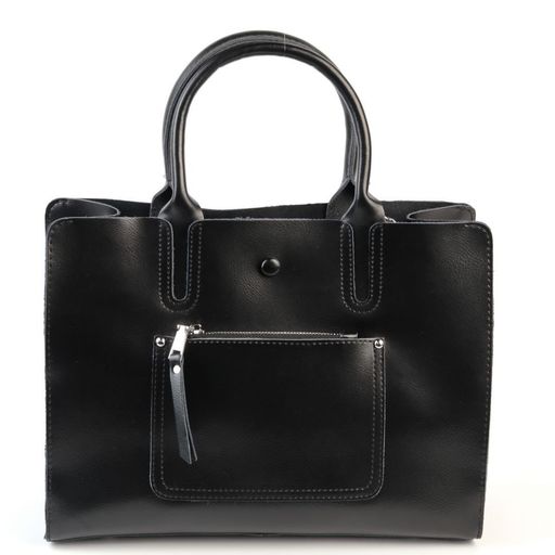Женская кожаная сумка 3711-220 Блек
