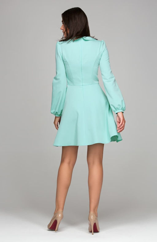 Коктейльное платье аквамариновый - Donna saggia фото 2