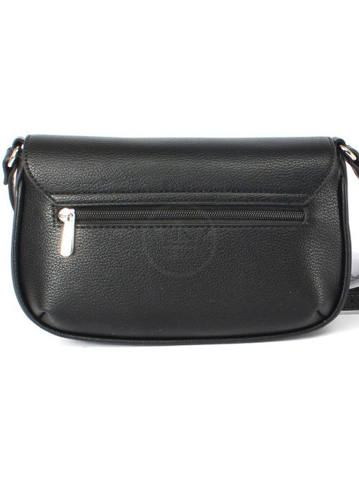 Сумка женская искусственная кожа DJ-CM 6925-BLACK, 1отд, плечевой ремень, черный SALE 259789 - Adelia фото 7