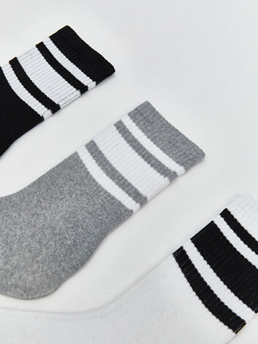 ?izgili Erkek Soket ?orap 3l?