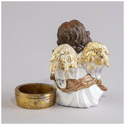 ПОДСВЕЧНИК АНГЕЛ 12,5Х8,8Х11,5 СМ - Lefard фото 4