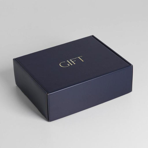 Коробка подарочная двухсторонняя складная, упаковка, «Агат», 27×21×9 см