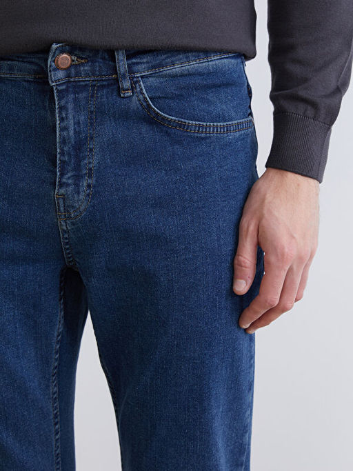 790 Rahat Kal?p Erkek Jean Pantolon