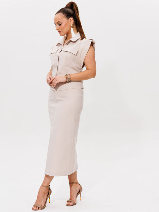 Костюм Galean Style 980 беж фото 5