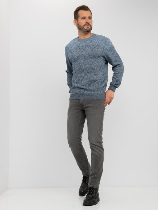 Джемпер 22139 джинс 2 - Стим фото 10