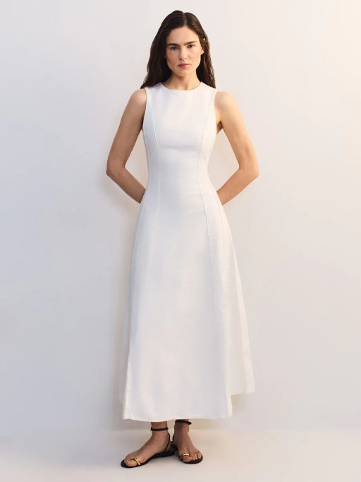 Джинсовое платье приталенного кроя ZR2605092378-1 / Zarina