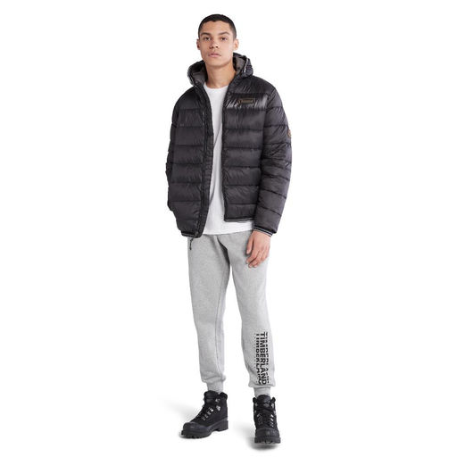 Куртка Timberland Jacket Hooded Mid Weight черная  фото 5