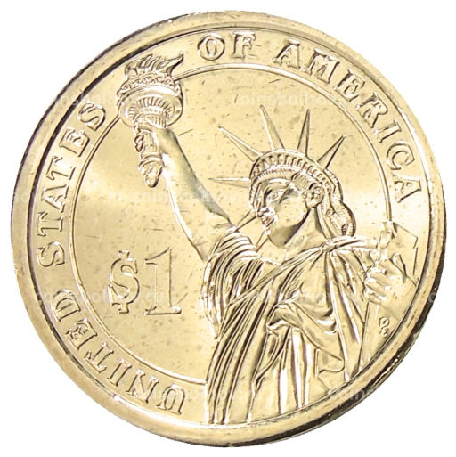1 доллар 2012 года D США 24-й президент США Гровер Кливленд