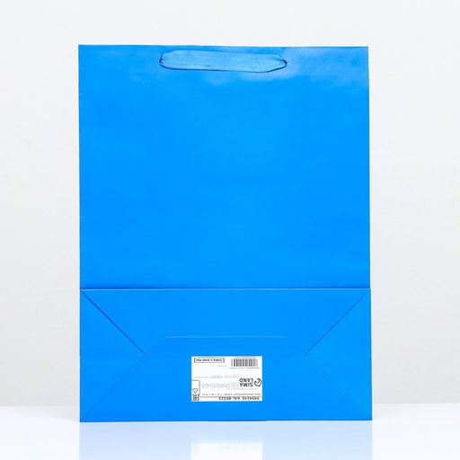 Пакет ламинированный Синий, 31 х 40 х 14 см - UPAK LAND фото 2
