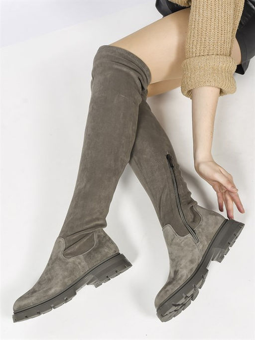 Ботфорты высокие чулки A9058-3B - Piniolo фото 3