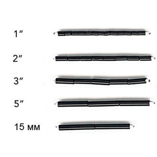 Бисер Чехия BUGLES 351-12001 3 6.8 мм 50 г