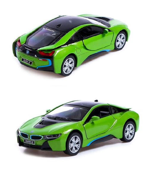 Kinsmart. Модель арт.КТ5379/6 "BMW i8" 1:36 (зеленая) инерц.