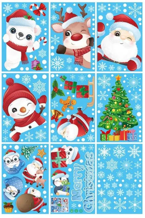 Наклейки на окна ДВУСТОРОННИЕ. 9листов - Family фото 3