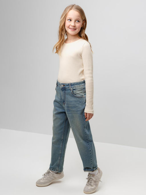 КР 302673-1/айвори джемпер (лонгслив) для дев