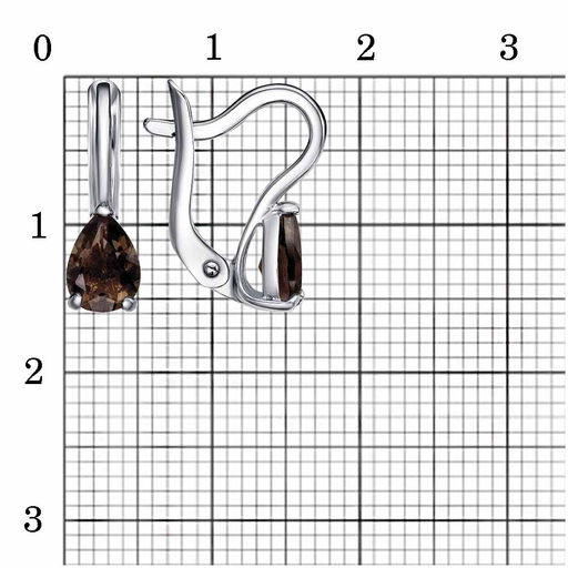 СЕРЬГИ 33114950ПлТр - Красная пресня фото 2