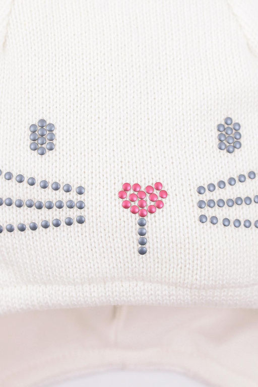 Crockid _ КВ 20375/молочный шапка для дев