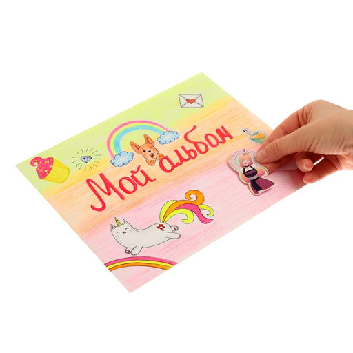 Набор альбомов А4, 16 листов на скрепке, 5 штук Calligrata без обложки  фото 10