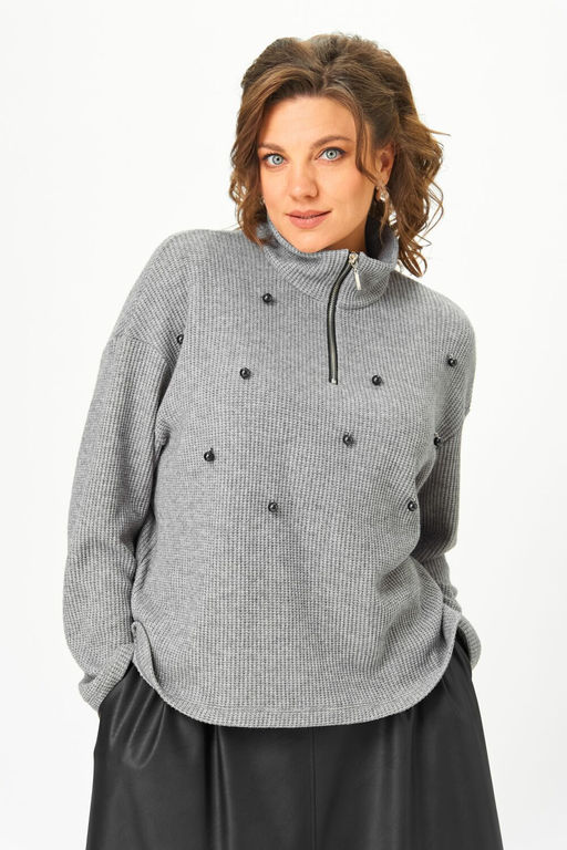 Джемпер ANDINA CITY 3016-25 серый