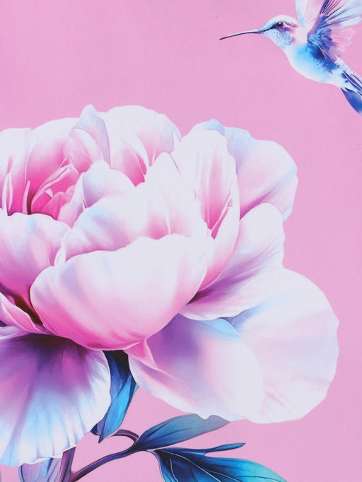 Пакет подарочный ламинированный «Весеннее чудо», сиреневый с розовым, 18×22.3×10 см