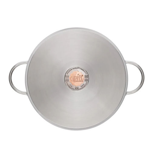 1364 GIPFEL Кастрюля SIGNO 26x20см/10 л со стеклянной крышкой, с индукционным капсульным дном. Материал: нерж сталь 18/10. Толщина: 0,8мм