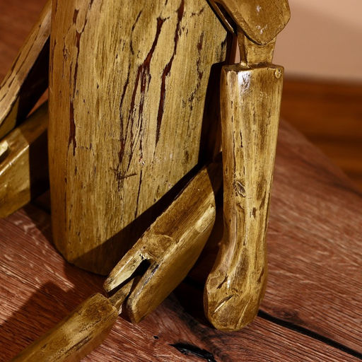 Сувенир «Заяц», висячие лапки, 70 см, дерево