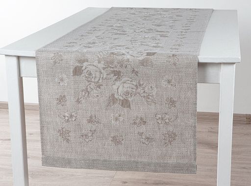 17С323-ШР 50*170 рушник Ангелы цв. серый рис 163 - Оршанский льнокомбинат фото 2