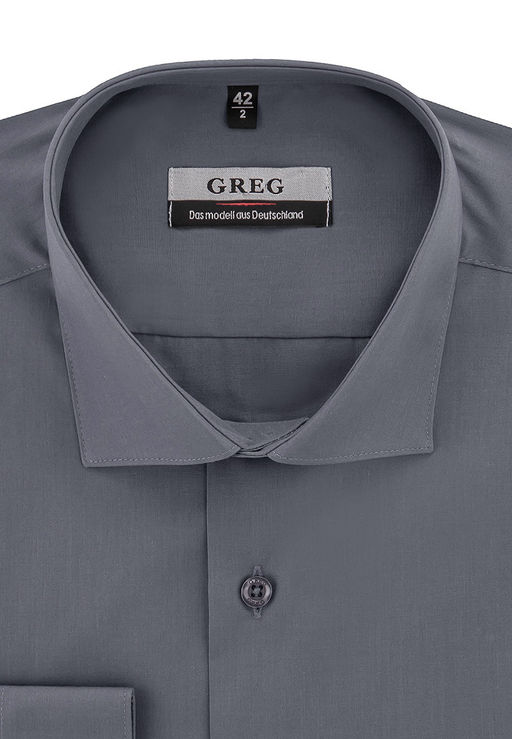 Сорочка мужская длинный рукав GREG 330/139/DGR/Z_GB