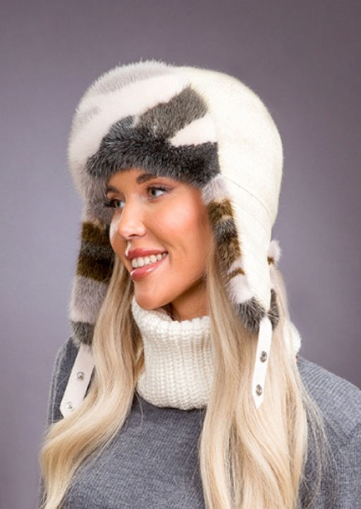 Ушанка жемчуг милитари