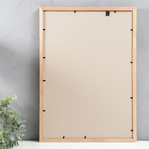 Фоторамка для фото 35×50 см Brawley, сосна, (пластиковый экран), махагон