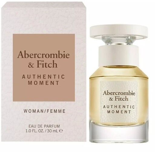 ABERCROMBIE FITCH AUTHENTIC MOMENT w EDP 30 ml M,