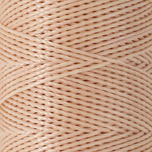 Цена за 3 шт. Нитки вощёные, кручёные, круглые, 300D/3, 0.35 мм, 60±2 м, бежевые