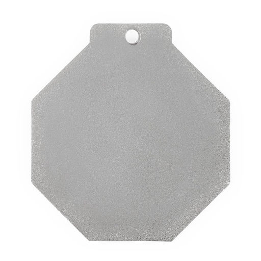 Цена за 2 шт. Медаль призовая «2 место» серебро 199, d=5 см, без ленты