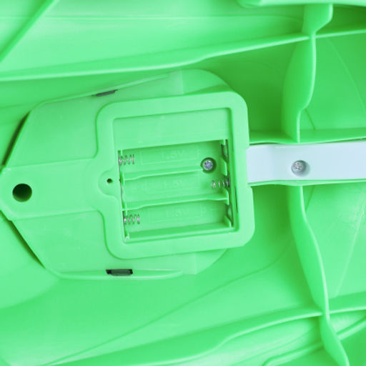 Толокар COMIRON QT-8098/светящиеся полиуретановые колеса 90 мм/ Зеленый/уп4 - ГалеонТрейд фото 4