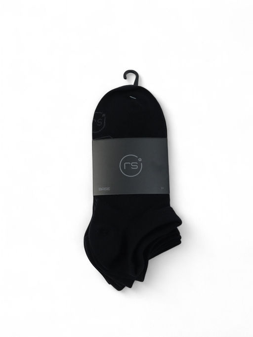 Носки мужские спортивные укороченные Resport, набор 3 пары, размер 46-47, чёрные