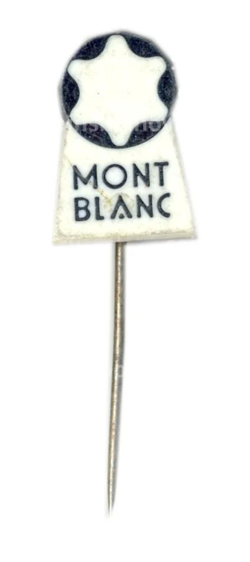 Значок рекламный Mont Blanc