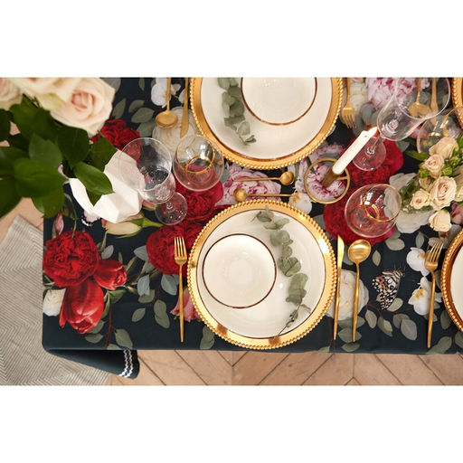 Скатерть Этель Flowers 110х147 см, 100% хлопок, саржа 190 г/м2  фото 4