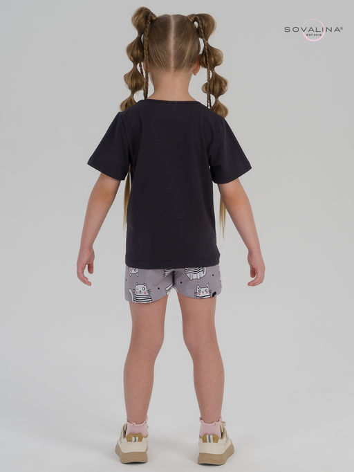 Костюм Лайт фуме-котейки на сером ПК - Sovalina фото 22